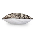 Beige Snakeskin Print Pillow Cover