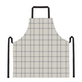 Beige Tattersall Pattern Print Apron