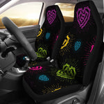 Bicycle Chain LOVE Universal Fit Car Seat Covers GearFrost