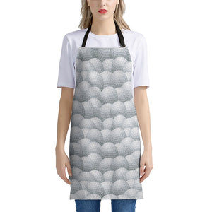 Big Golf Ball Pattern Print Apron