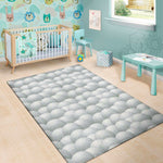 Big Golf Ball Pattern Print Area Rug