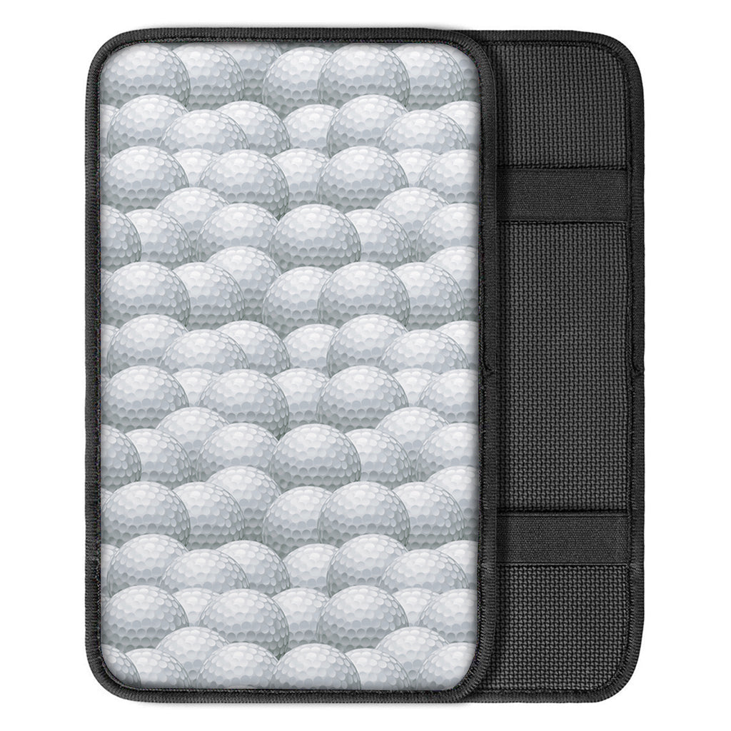 Big Golf Ball Pattern Print Car Center Console Cover