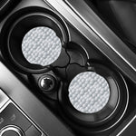 Big Golf Ball Pattern Print Car Coasters