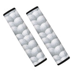 Big Golf Ball Pattern Print Car Seat Belt Covers