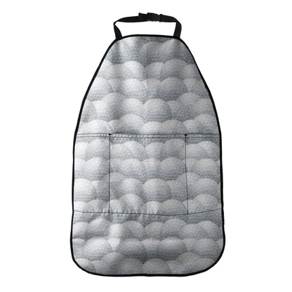 Big Golf Ball Pattern Print Car Seat Organizers