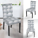 Big Golf Ball Pattern Print Dining Chair Slipcover