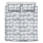 Big Golf Ball Pattern Print Duvet Cover Bedding Set