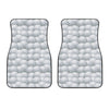 Big Golf Ball Pattern Print Front Car Floor Mats