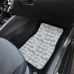 Big Golf Ball Pattern Print Front Car Floor Mats