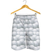 Big Golf Ball Pattern Print Men's Shorts