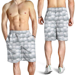 Big Golf Ball Pattern Print Men's Shorts