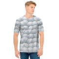 Big Golf Ball Pattern Print Men's T-Shirt