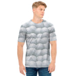 Big Golf Ball Pattern Print Men's T-Shirt