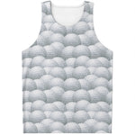 Big Golf Ball Pattern Print Men's Tank Top