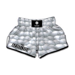 Big Golf Ball Pattern Print Muay Thai Boxing Shorts