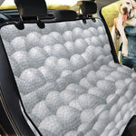 Big Golf Ball Pattern Print Pet Car Back Seat Cover