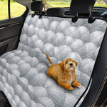 Big Golf Ball Pattern Print Pet Car Back Seat Cover