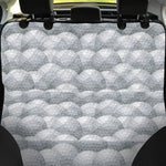 Big Golf Ball Pattern Print Pet Car Back Seat Cover