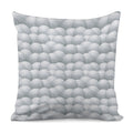 Big Golf Ball Pattern Print Pillow Cover