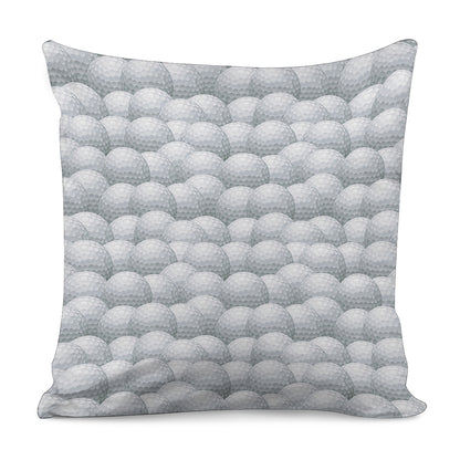Big Golf Ball Pattern Print Pillow Cover