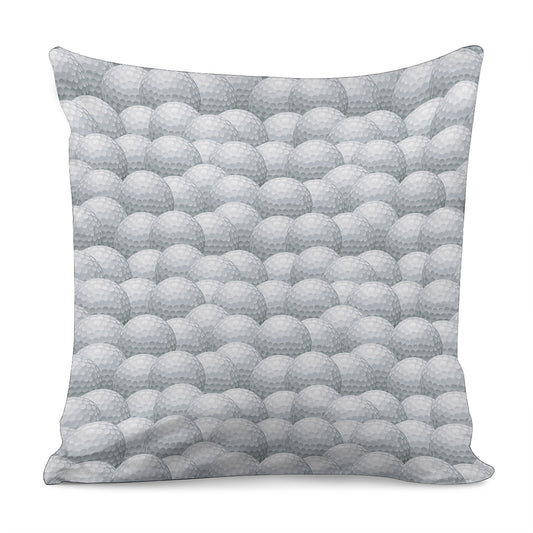 Big Golf Ball Pattern Print Pillow Cover