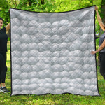 Big Golf Ball Pattern Print Quilt