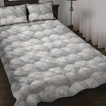 Big Golf Ball Pattern Print Quilt Bed Set