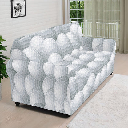 Big Golf Ball Pattern Print Sofa Cover