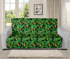 Bird Of Paradise And Palm Leaves Print Futon Protector