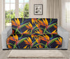 Bird Of Paradise Flower Pattern Print Futon Protector