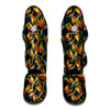 Bird Of Paradise Flower Pattern Print Muay Thai Shin Guard