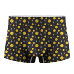 Bitcoin And Ethereum Pattern Print Men's Boxer Briefs
