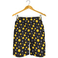 Bitcoin And Ethereum Pattern Print Men's Shorts
