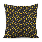 Bitcoin And Ethereum Pattern Print Pillow Cover