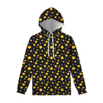 Bitcoin And Ethereum Pattern Print Pullover Hoodie