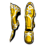 Bitcoin Crypto Pattern Print Muay Thai Shin Guard