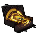 Bitcoin Crypto Symbol Print Pet Car Back Seat Cover