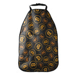 Bitcoin Cryptocurrency Pattern Print Car Seat Organizers