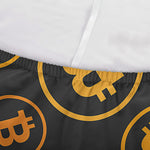 Bitcoin Cryptocurrency Pattern Print Sofa Cover