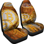 Bitcoin Universal Fit Car Seat Covers GearFrost