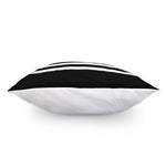 Black American Flag Print Pillow Cover
