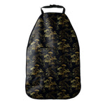 Black And Gold Japanese Tiger Print Car Seat Organizers