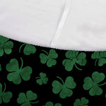 Black And Green Shamrock Pattern Print Sofa Cover
