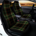 Black And Green Stewart Tartan Print Universal Fit Car Seat Covers