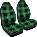 Black And Green Tartan Pattern Print Universal Fit Car Seat Covers