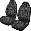 Black And Grey Digital Camo Print Universal Fit Car Seat Covers