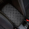 Black And Grey Playing Card Suits Print Car Center Console Cover