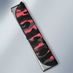 Black And Pink Camouflage Print Car Sun Shade GearFrost