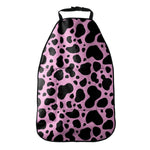 Black And Pink Cow Print Car Seat Organizers