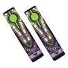 Black And Purple African Dashiki Print Car Seat Belt Covers